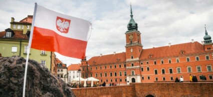 Drapeau de la Pologne